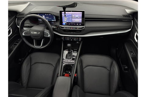 Jeep Compass 4xe 239PK Plug-in Hybrid Electric S Pano LED Carplay Virtual Camera Clima Cruise Navi PDC 19''LMV Stuur/Stoelverwarming