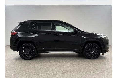 Jeep Compass 4xe 239PK Plug-in Hybrid Electric S Pano LED Carplay Virtual Camera Clima Cruise Navi PDC 19''LMV Stuur/Stoelverwarming