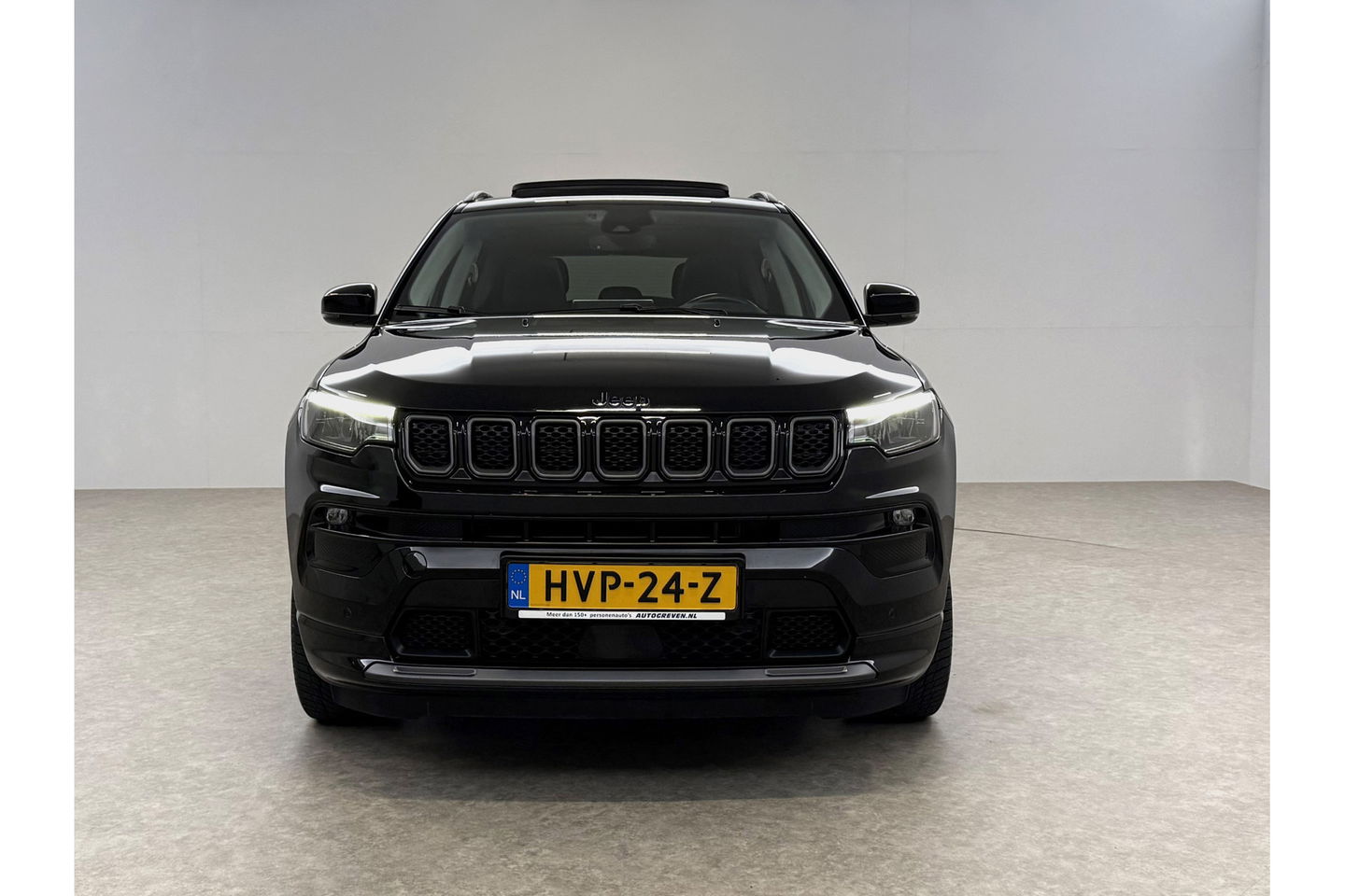 Jeep Compass 4xe 239PK Plug-in Hybrid Electric S Pano LED Carplay Virtual Camera Clima Cruise Navi PDC 19''LMV Stuur/Stoelverwarming