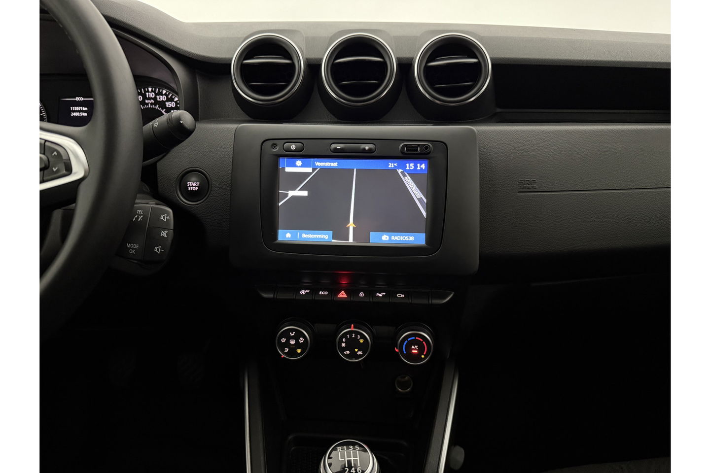 Dacia Duster 1.2 TCe Prestige Trekhaak LED Airco Cruise Camera Navi PDC 17"LMV