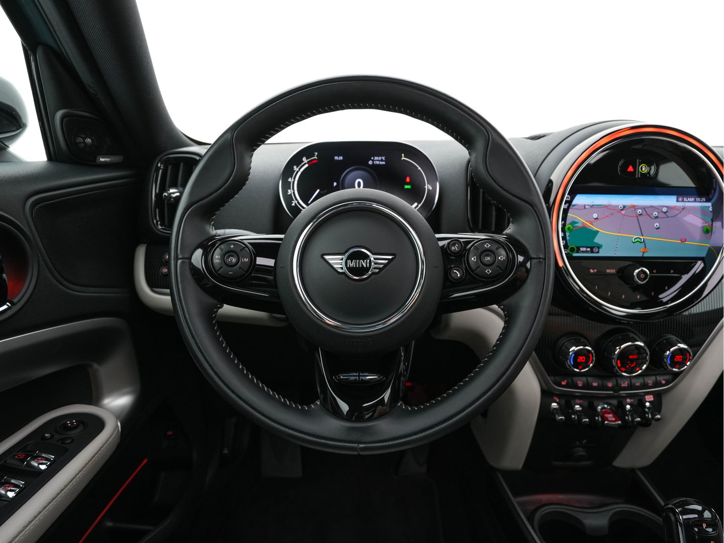MINI Countryman 1.5 Cooper Business-Edition Outdoor-Pack Aut. *PANO | LUXURY-LEATHER | FULL-LED | HARMAN/KARDON-AUDIO | HEATED-SPORTSEATS | CAMERA | KEYLESS | DIGI-COCKPIT | NAVI-FULLMAP | ECC | PDC | CRUISE | 19"ALU*