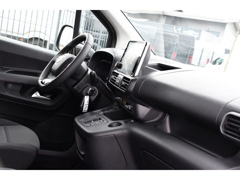 Fiat E-Doblò 136 L1 50 kWh Black Edition Cruise, Sensoren, Clima, Carplay, 136PK, Uniek!