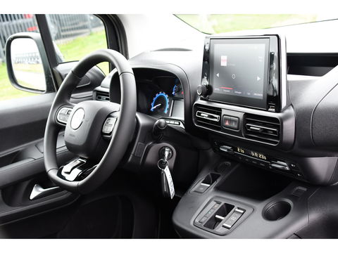 Fiat E-Doblò 136 L1 50 kWh Black Edition Cruise, Sensoren, Clima, Carplay, 136PK, Uniek!