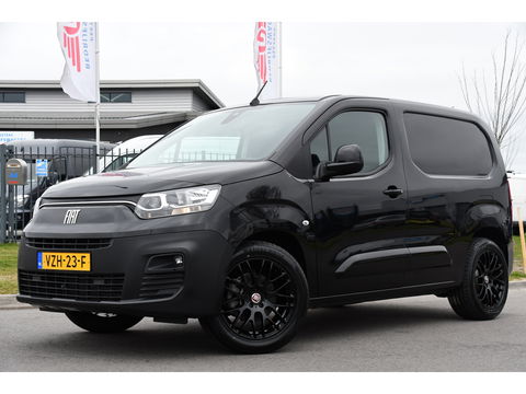 Fiat E-Doblò 136 L1 50 kWh Black Edition Cruise, Sensoren, Clima, Carplay, 136PK, Uniek!