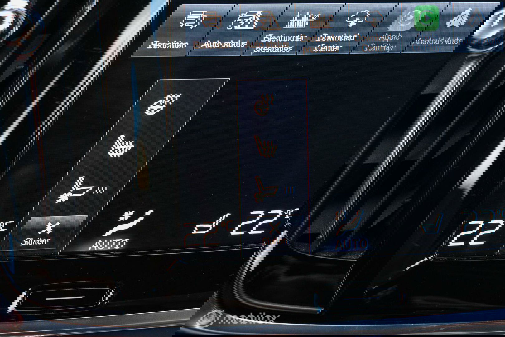 Volvo V90 2.0 B4 Business Pro | Massage | Trekhaak | Stoelkoeling | Pine grey | NL auto NAP | Camera | Leder | LED | Rijklaar |
