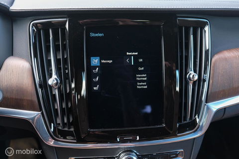 Volvo V90 2.0 B4 Business Pro | Massage | Trekhaak | Stoelkoeling | Pine grey | NL auto NAP | Camera | Leder | LED | Rijklaar |