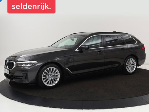 BMW 5 Serie 530e High Executive | Leder | Stoel & stuurverwarming | Adaptive cruise | Carplay | Sfeerverlichting | Camera | Live Cockpit | Navigatie | Full LED