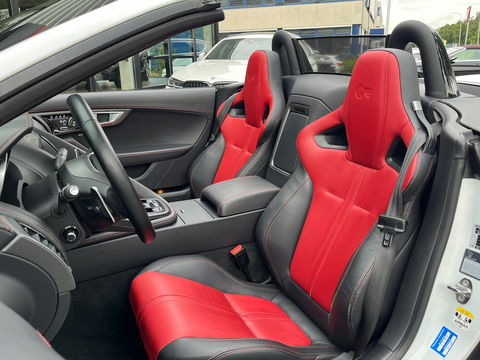 Jaguar F-Type 5.0 V8 R Convertible AWD 551PK|Carbon|Meridian|Sportuitlaat|Memory|Leder|Keyless|Camera