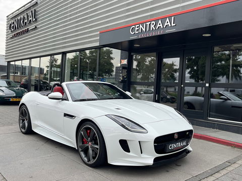 Jaguar F-Type 5.0 V8 R Convertible AWD 551PK|Carbon|Meridian|Sportuitlaat|Memory|Leder|Keyless|Camera