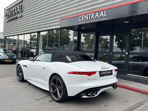 Jaguar F-Type 5.0 V8 R Convertible AWD 551PK|Carbon|Meridian|Sportuitlaat|Memory|Leder|Keyless|Camera