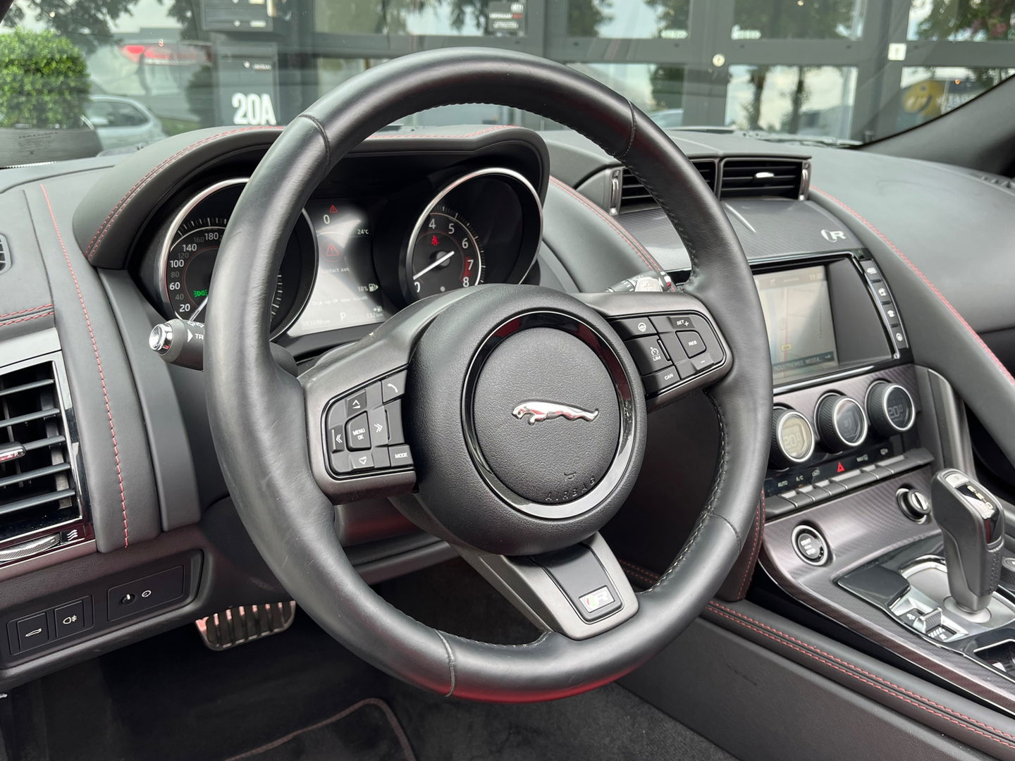 Jaguar F-Type 5.0 V8 R Convertible AWD 551PK|Carbon|Meridian|Sportuitlaat|Memory|Leder|Keyless|Camera