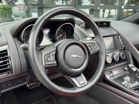 Jaguar F-Type 5.0 V8 R Convertible AWD 551PK|Carbon|Meridian|Sportuitlaat|Memory|Leder|Keyless|Camera