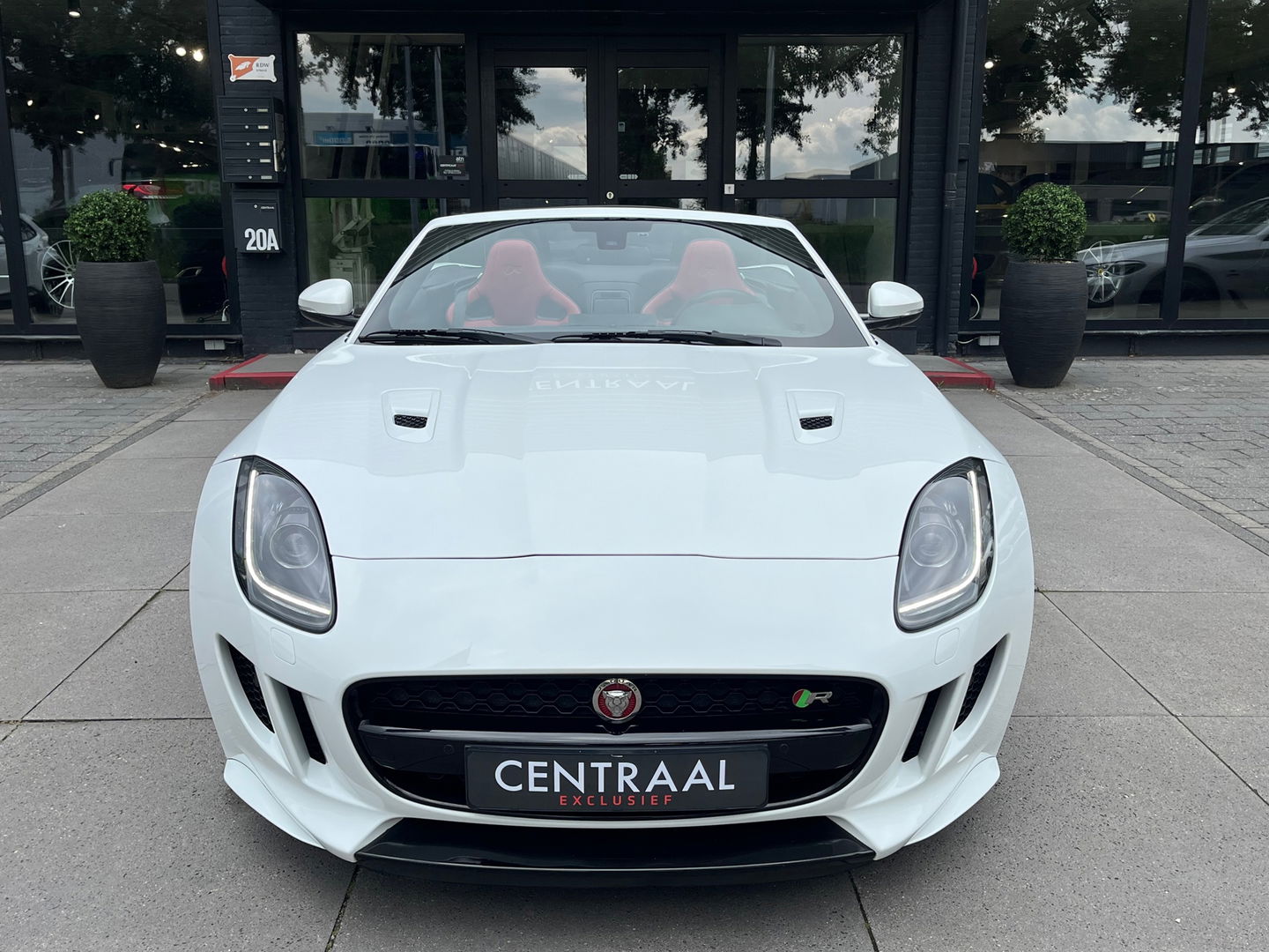 Jaguar F-Type 5.0 V8 R Convertible AWD 551PK|Carbon|Meridian|Sportuitlaat|Memory|Leder|Keyless|Camera