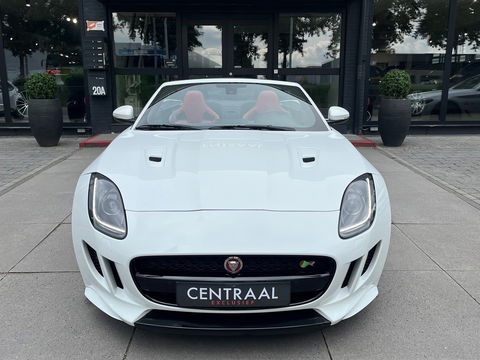 Jaguar F-Type 5.0 V8 R Convertible AWD 551PK|Carbon|Meridian|Sportuitlaat|Memory|Leder|Keyless|Camera