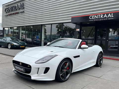Jaguar F-Type 5.0 V8 R Convertible AWD 551PK|Carbon|Meridian|Sportuitlaat|Memory|Leder|Keyless|Camera