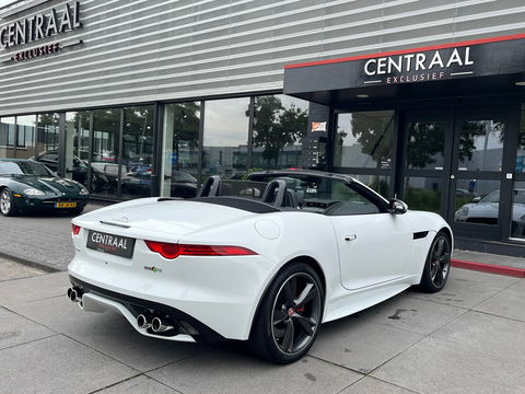 Jaguar F-Type 5.0 V8 R Convertible AWD 551PK|Carbon|Meridian|Sportuitlaat|Memory|Leder|Keyless|Camera