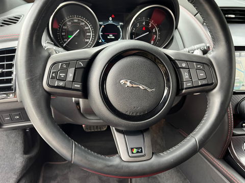 Jaguar F-Type 5.0 V8 R Convertible AWD 551PK|Carbon|Meridian|Sportuitlaat|Memory|Leder|Keyless|Camera