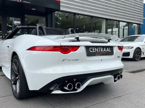 Jaguar F-Type 5.0 V8 R Convertible AWD 551PK|Carbon|Meridian|Sportuitlaat|Memory|Leder|Keyless|Camera
