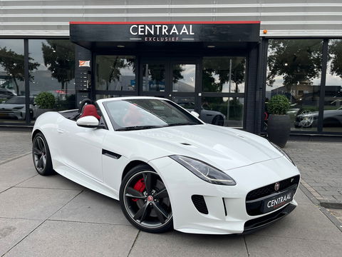 Jaguar F-Type 5.0 V8 R Convertible AWD 551PK|Carbon|Meridian|Sportuitlaat|Memory|Leder|Keyless|Camera