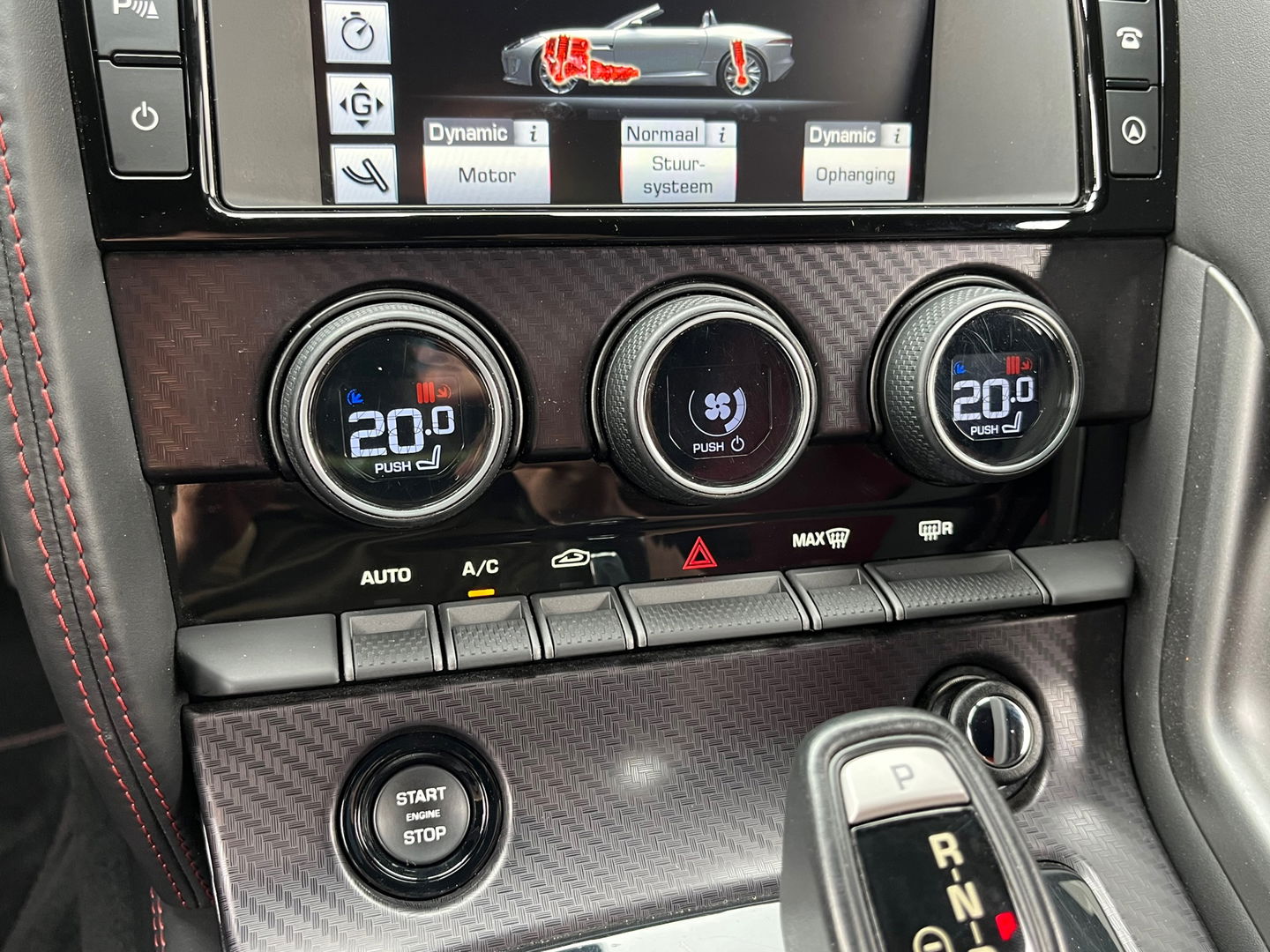 Jaguar F-Type 5.0 V8 R Convertible AWD 551PK|Carbon|Meridian|Sportuitlaat|Memory|Leder|Keyless|Camera