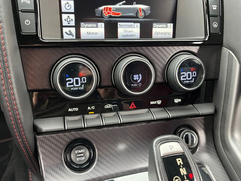 Jaguar F-Type 5.0 V8 R Convertible AWD 551PK|Carbon|Meridian|Sportuitlaat|Memory|Leder|Keyless|Camera