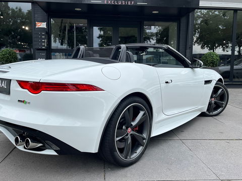 Jaguar F-Type 5.0 V8 R Convertible AWD 551PK|Carbon|Meridian|Sportuitlaat|Memory|Leder|Keyless|Camera