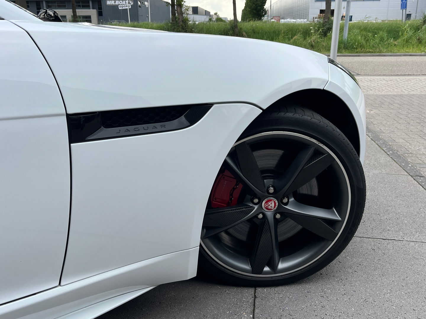 Jaguar F-Type 5.0 V8 R Convertible AWD 551PK|Carbon|Meridian|Sportuitlaat|Memory|Leder|Keyless|Camera