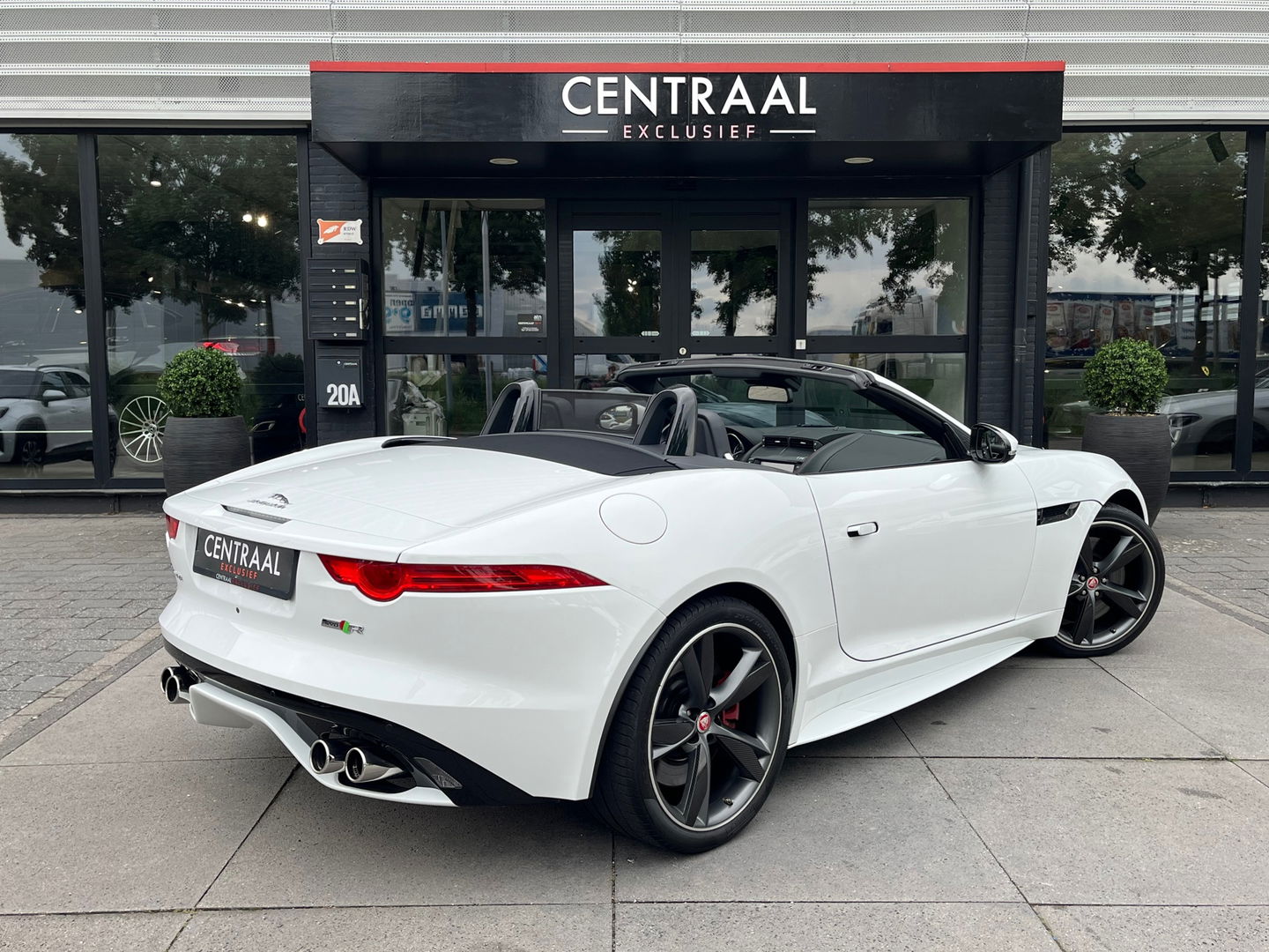 Jaguar F-Type 5.0 V8 R Convertible AWD 551PK|Carbon|Meridian|Sportuitlaat|Memory|Leder|Keyless|Camera