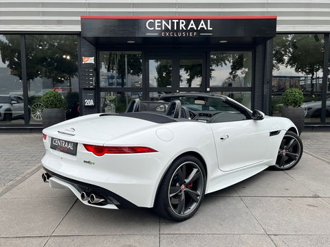 Jaguar F-Type 5.0 V8 R Convertible AWD 551PK|Carbon|Meridian|Sportuitlaat|Memory|Leder|Keyless|Camera