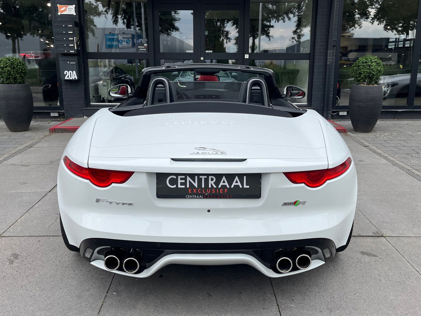 Jaguar F-Type 5.0 V8 R Convertible AWD 551PK|Carbon|Meridian|Sportuitlaat|Memory|Leder|Keyless|Camera
