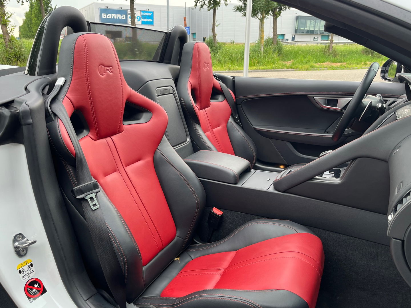Jaguar F-Type 5.0 V8 R Convertible AWD 551PK|Carbon|Meridian|Sportuitlaat|Memory|Leder|Keyless|Camera