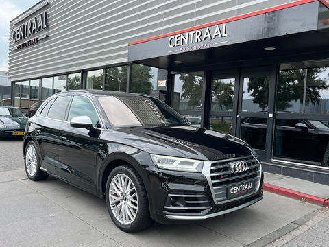 Audi SQ5 3.0 TFSI Quattro 354PK|Pano|Memory|Head-Up|Luchtvering|Carbon|Camera|ACC|Keyless|Leder|Carplay