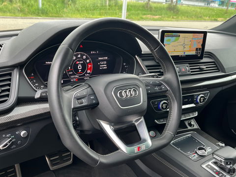 Audi SQ5 3.0 TFSI Quattro 354PK|Pano|Memory|Head-Up|Luchtvering|Carbon|Camera|ACC|Keyless|Leder|Carplay