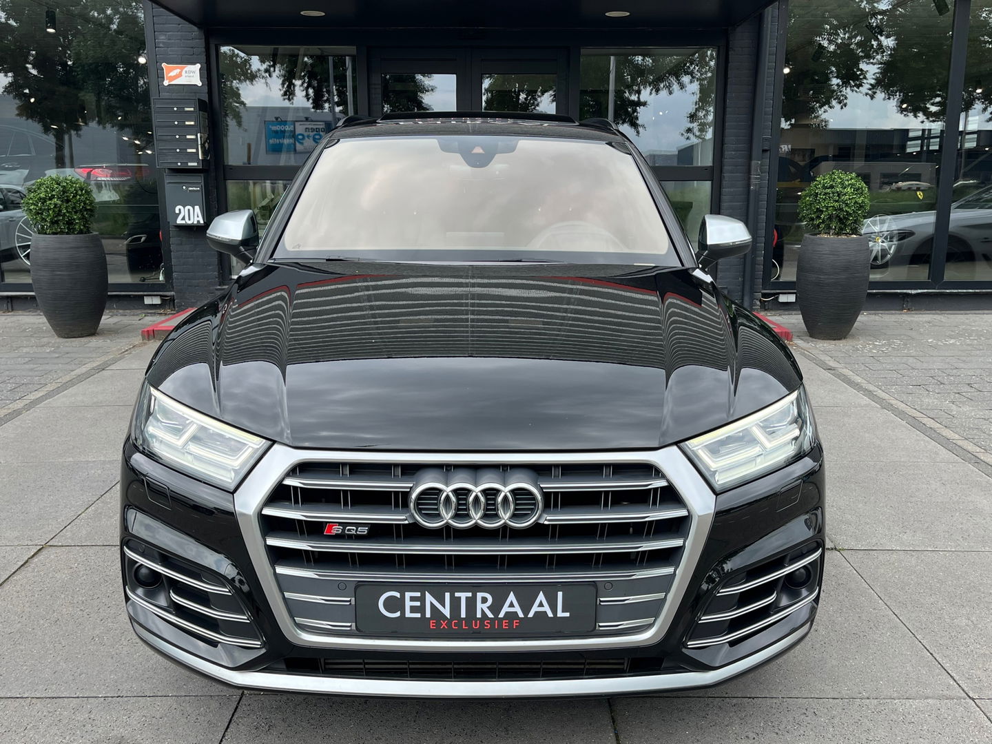 Audi SQ5 3.0 TFSI Quattro 354PK|Pano|Memory|Head-Up|Luchtvering|Carbon|Camera|ACC|Keyless|Leder|Carplay
