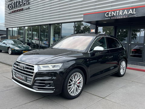 Audi SQ5 3.0 TFSI Quattro 354PK|Pano|Memory|Head-Up|Luchtvering|Carbon|Camera|ACC|Keyless|Leder|Carplay
