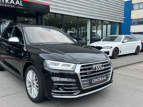 Audi SQ5 3.0 TFSI Quattro 354PK|Pano|Memory|Head-Up|Luchtvering|Carbon|Camera|ACC|Keyless|Leder|Carplay