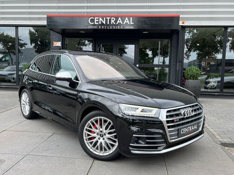 Audi SQ5 3.0 TFSI Quattro 354PK|Pano|Memory|Head-Up|Luchtvering|Carbon|Camera|ACC|Keyless|Leder|Carplay