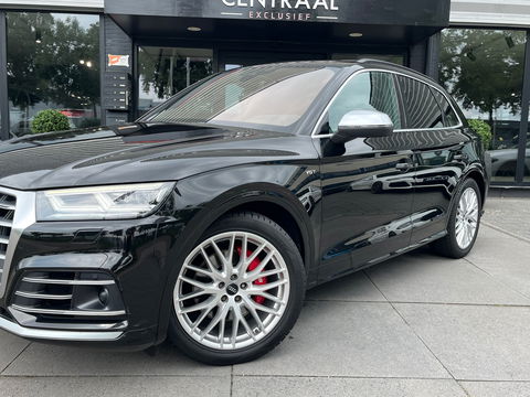 Audi SQ5 3.0 TFSI Quattro 354PK|Pano|Memory|Head-Up|Luchtvering|Carbon|Camera|ACC|Keyless|Leder|Carplay