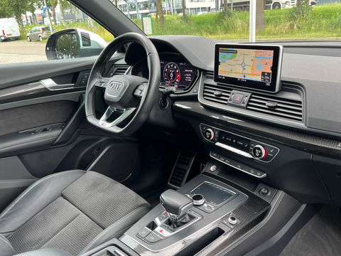 Audi SQ5 3.0 TFSI Quattro 354PK|Pano|Memory|Head-Up|Luchtvering|Carbon|Camera|ACC|Keyless|Leder|Carplay