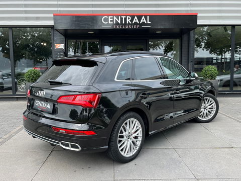 Audi SQ5 3.0 TFSI Quattro 354PK|Pano|Memory|Head-Up|Luchtvering|Carbon|Camera|ACC|Keyless|Leder|Carplay