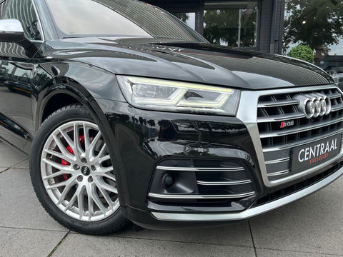 Audi SQ5 3.0 TFSI Quattro 354PK|Pano|Memory|Head-Up|Luchtvering|Carbon|Camera|ACC|Keyless|Leder|Carplay