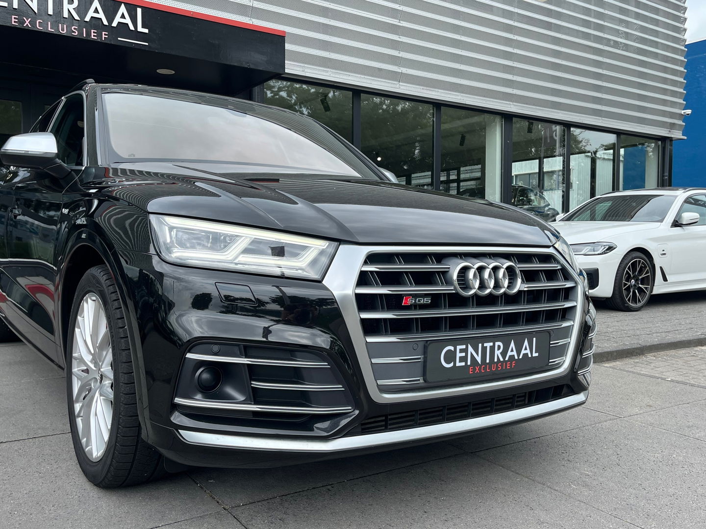 Audi SQ5 3.0 TFSI Quattro 354PK|Pano|Memory|Head-Up|Luchtvering|Carbon|Camera|ACC|Keyless|Leder|Carplay