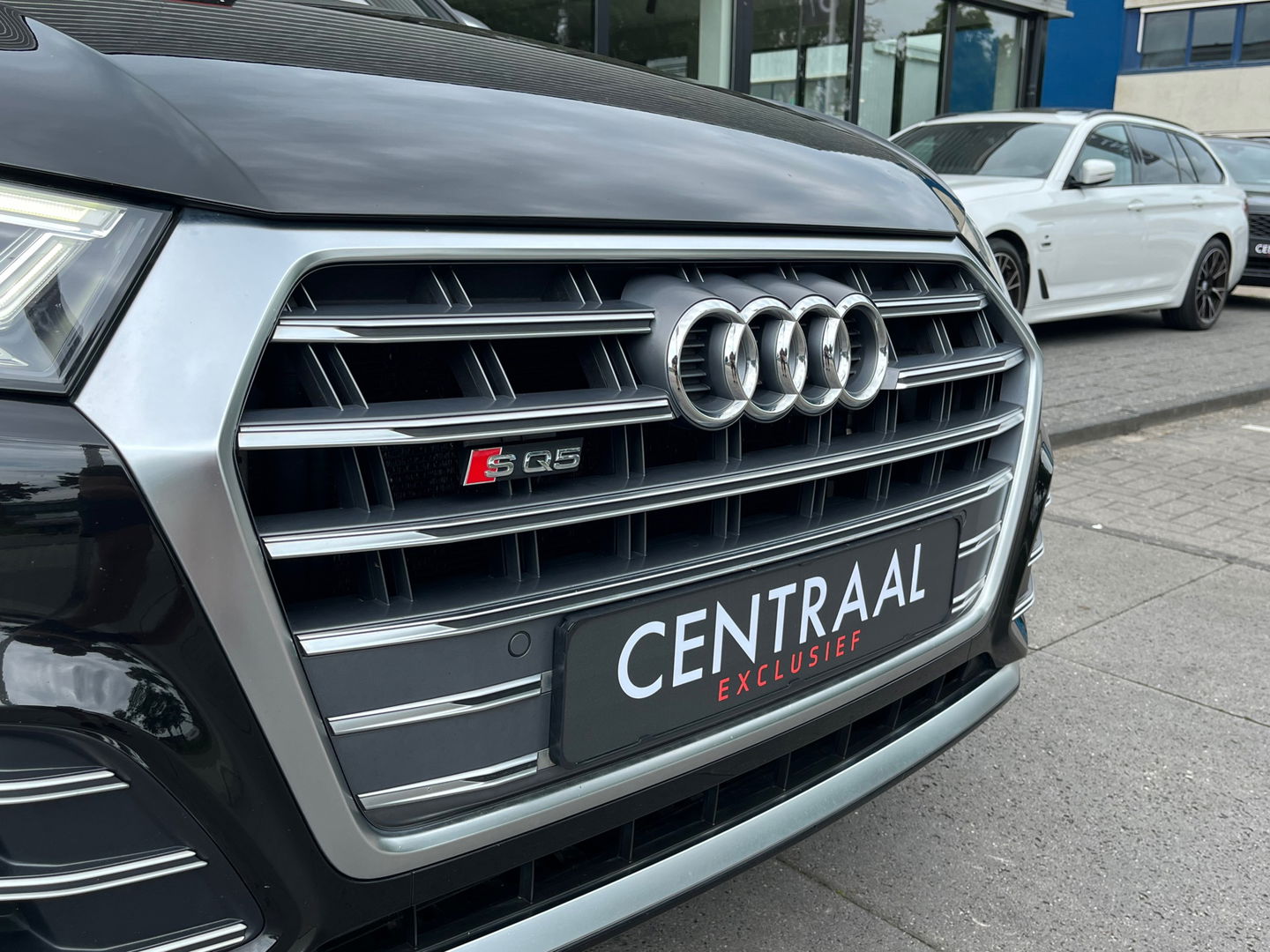 Audi SQ5 3.0 TFSI Quattro 354PK|Pano|Memory|Head-Up|Luchtvering|Carbon|Camera|ACC|Keyless|Leder|Carplay