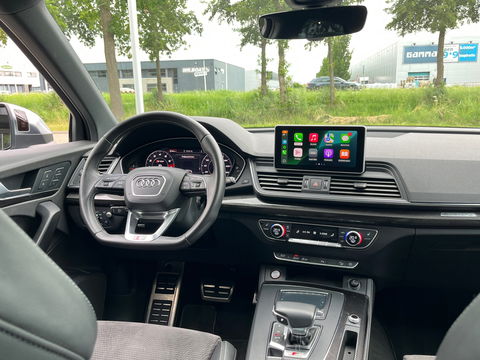 Audi SQ5 3.0 TFSI Quattro 354PK|Pano|Memory|Head-Up|Luchtvering|Carbon|Camera|ACC|Keyless|Leder|Carplay