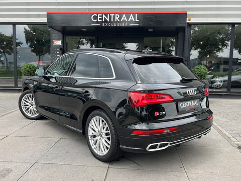 Audi SQ5 3.0 TFSI Quattro 354PK|Pano|Memory|Head-Up|Luchtvering|Carbon|Camera|ACC|Keyless|Leder|Carplay
