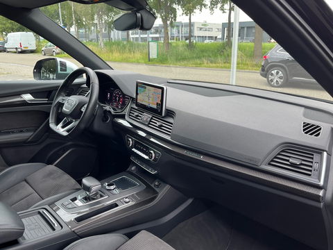 Audi SQ5 3.0 TFSI Quattro 354PK|Pano|Memory|Head-Up|Luchtvering|Carbon|Camera|ACC|Keyless|Leder|Carplay