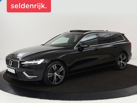 Volvo V60 2.0 T8 Recharge AWD Inscription | Panoramadak | Bowers & Wilkins | Head-Up | Massage | Ventilatie | Trekhaak | 360 Camera | Leder | Carplay | Achterbankverwarming | Navigatie | PHEV