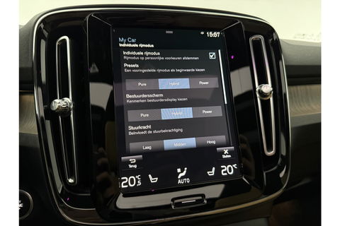 Volvo XC40 1.5 T5 Recharge Inscription 262PK Pano Harman/Kardon Trekhaak LED Carplay Virtual Camera Cruise Navi PDC 19''LMV Stoel/Stuurverwarming