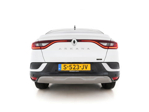 Renault Arkana 1.6 E-Tech hybrid 145 techno (INCL.BTW) *1/2LEATHER | FULL-LED | DIGI-COCKPIT | BLIND-SPOT | NAVI-FULLMAP | AMBIENT-LIGHT | CAMERA | KEYLESS | DAB+ | COMFORT-SEATS | 18''ALU*