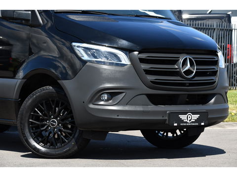 Mercedes-Benz Sprinter 319 3.0 CDI L2H2 Black Edition Adaptieve Cruise, 360 Camera, Carplay, 3500kg Trekhaak, 190PK, LED, Multimedia, Standkachel, Uniek!